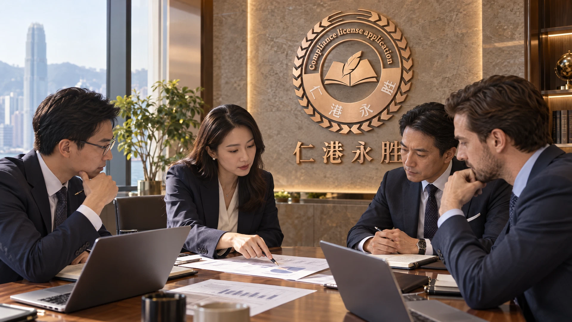 品牌工作场景示意
